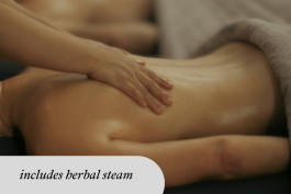 Moksha (Therapeutic Ayurvedic Massage & Steam)