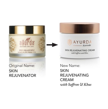 Skin Rejuvenating Cream with Saffron and Khus